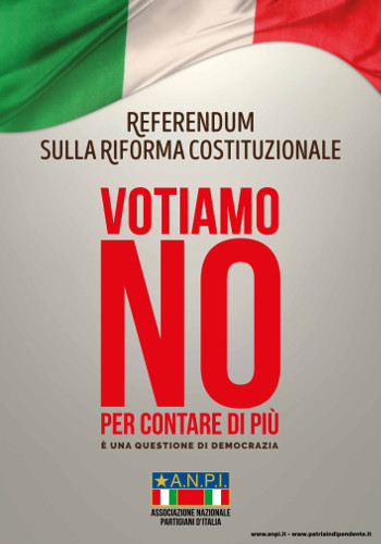 Manifesto Anpi per il No!